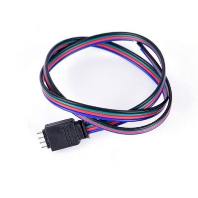 4 Pin 3528\/5050 50mm RGB LED Strip Connector Colorful LED Tape Light Connector for Waterproof Strip to Wire Use 