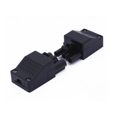 electrical waterproof hermaphrodite cable wire connector quick connect 3 pin male female plastic electrical terminal block