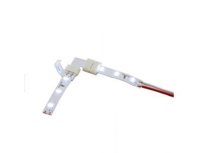 RGB LED Strip Connector 12V 4pin 10mm LED Strip connectors PCB board wire connection for 5050 RGB color strip 