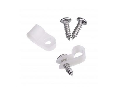 High Quality Nylon R type Plastic Cable Clamps Wire Tube Cable Clips
