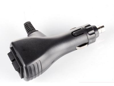 Car Plug To Cigarette Lighter Plug Socket  Spiral Cable 
