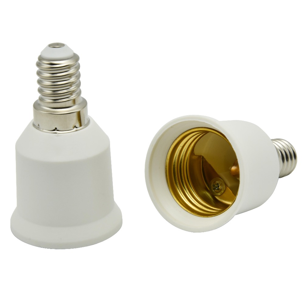 E14 to E27 adapter type bulb converter