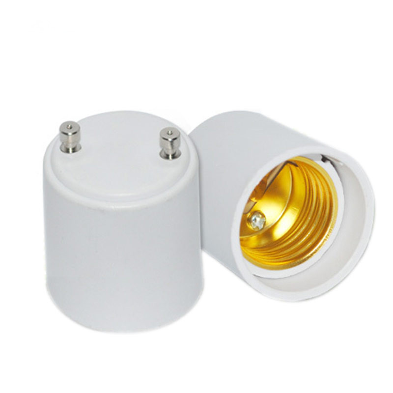 plastic GU24 to E27 lamp adapter holder
