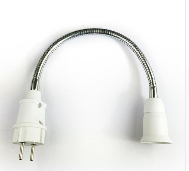 Germany plug to E27 lamp holder