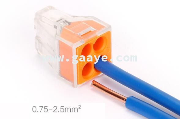 4 pin Push wire wiring connector For Junction box 
