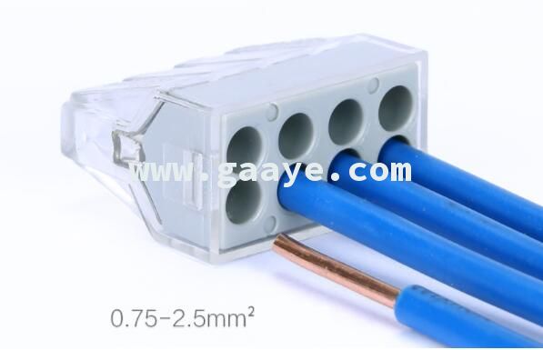 8 pin Push wire wiring connector For Junction box 