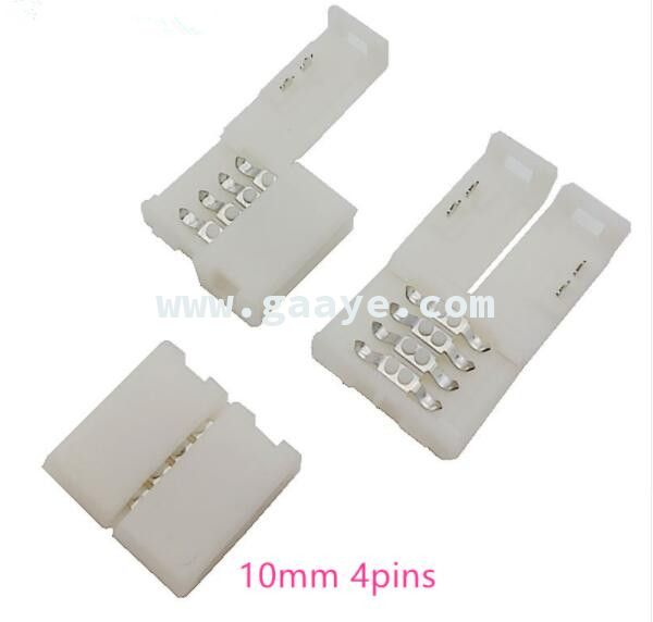 4 pin 8mm/10mm/12mm led connector for 2811/5050/3528/2835/5630 LED Strip
