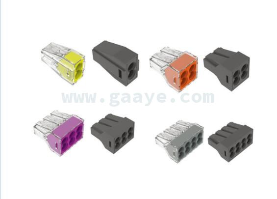 spring contact type wago electrical connector