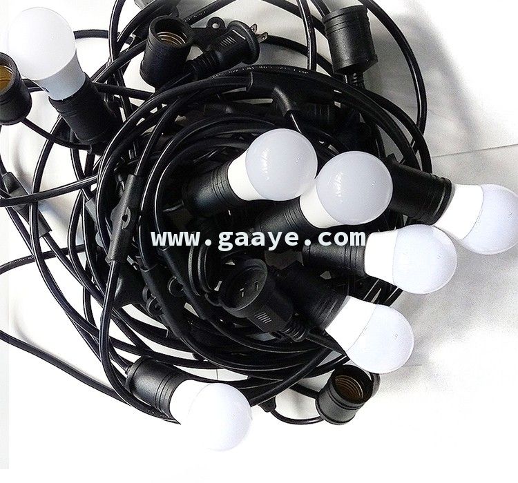 Christmas led Bulb Light E26 E27 S14 Hanging Sockets Holiday Weatherproof outdoor Commercial String Lights