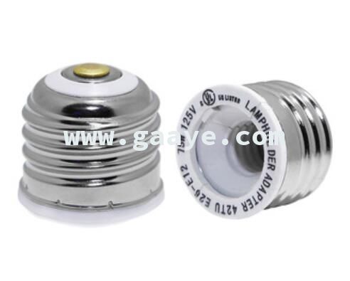 UL E26-E12 led CFL Light Bulb Socket Lamps Holder E26 to E12 lamp adapter/converter