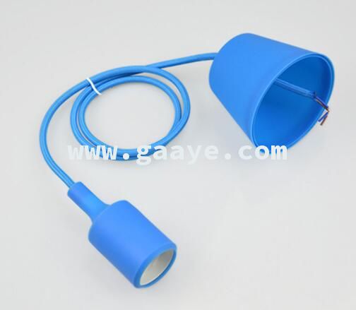 DIY Silicone LED lamp Bases Socket E27 Modern Pendant Lights Bulb Holder DIY Design For Decoration Lighting