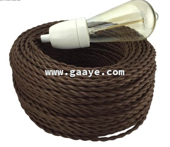  Electrical Wire Cable Power Wire Cotton Twisted Fabric Wires