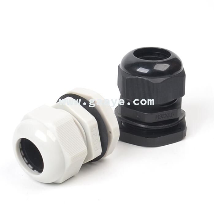 M type Plastic Waterproof Weather resistance rubber PG Cable Gland