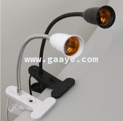  E27 Lamp Holder With Clamp with 1.8M Switch power cable with EU/US Plug