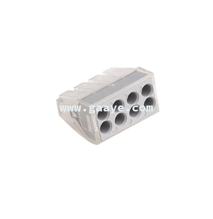 High quality nylon (PA) PC copper wire terminal connectors push wire terminal 