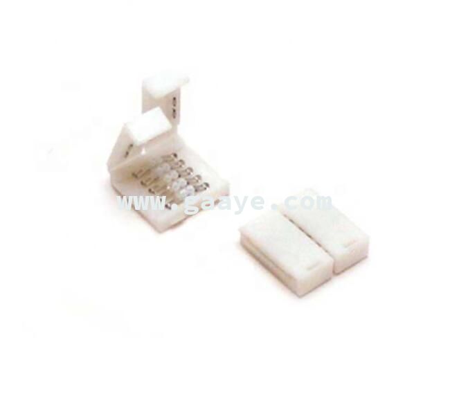 2pin 3pin 4pin 5pin 6pin solderless quick connect universal connector for christmas strip light 