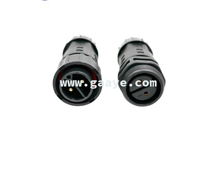 2 3 4 PIN indoor outdoor power cable waterproof M20 connector 