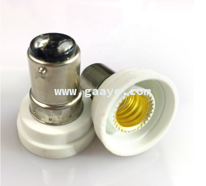 B15D To E12 Convertor B15D-E12 Adaptor B15D To E12 Lamp Holder Socket 