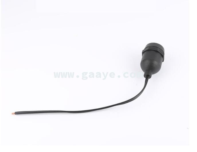 2mtr long PVC Cable outdoor IP65 waterproof E27 E26 Screw light string Lamp holder fitting socket