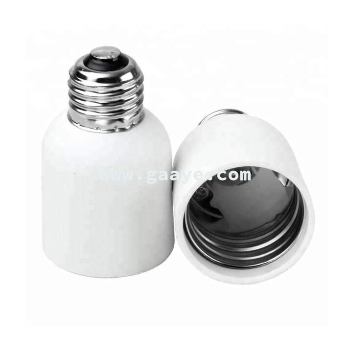 E27 to E40 Light Bulb Socket Adapter Medium Screw Base to Mogul Lamp Holder Converter
