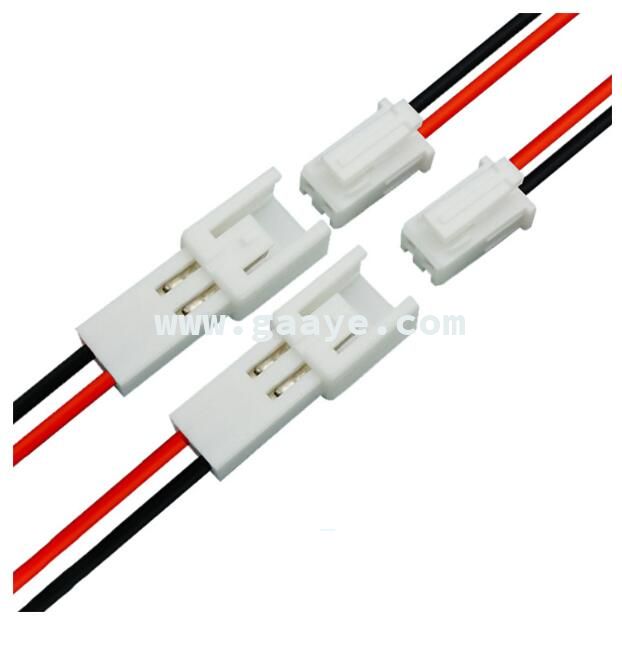 1.0mm 2mm male female board adapter micro mini dc plug jst 2.0 ph jst to molex wire connectors 2pin cable 
