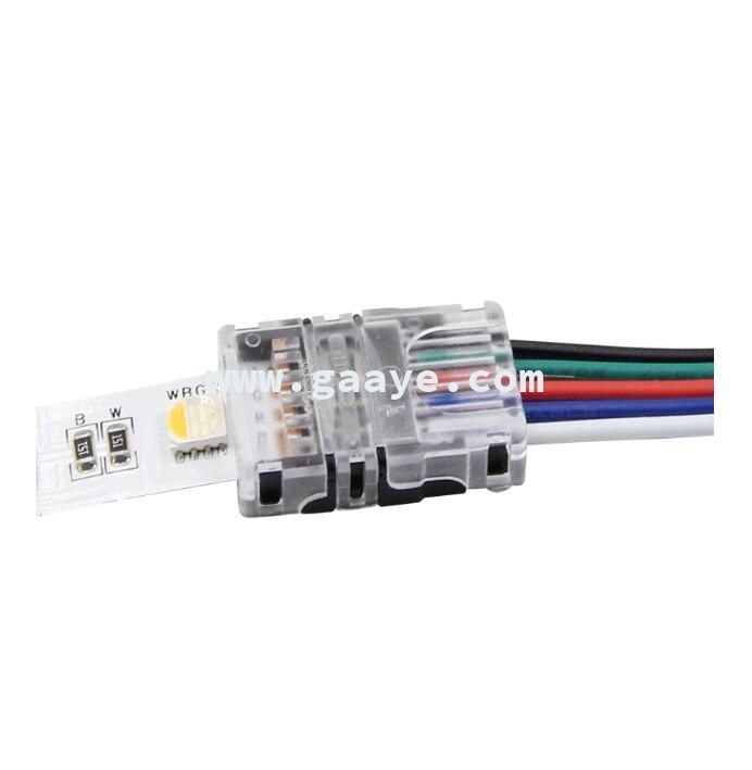 5050 RGBW led strips light quick cable connector 