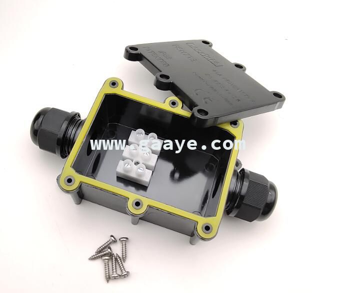 way IP68 waterproof junction box special for outdoor lighting Cable connector can be customized 