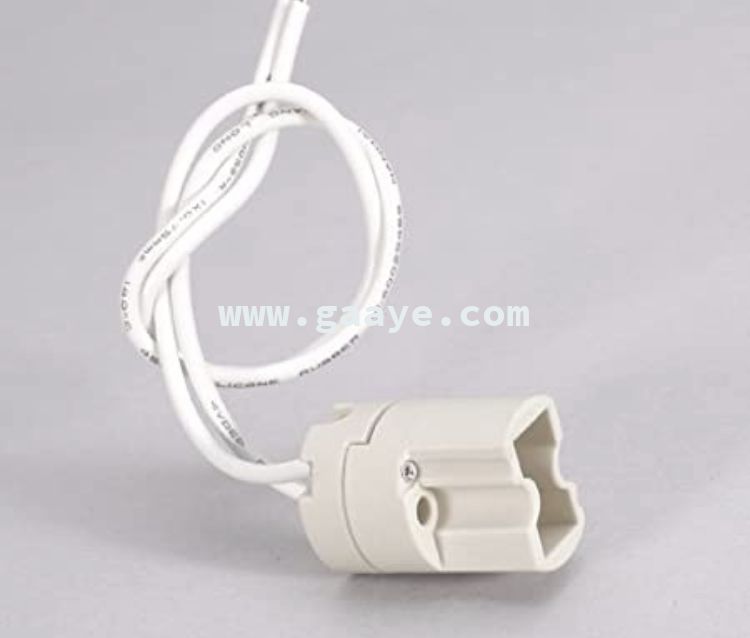 fluorescent bulb holder g8.5 ceramic socket 