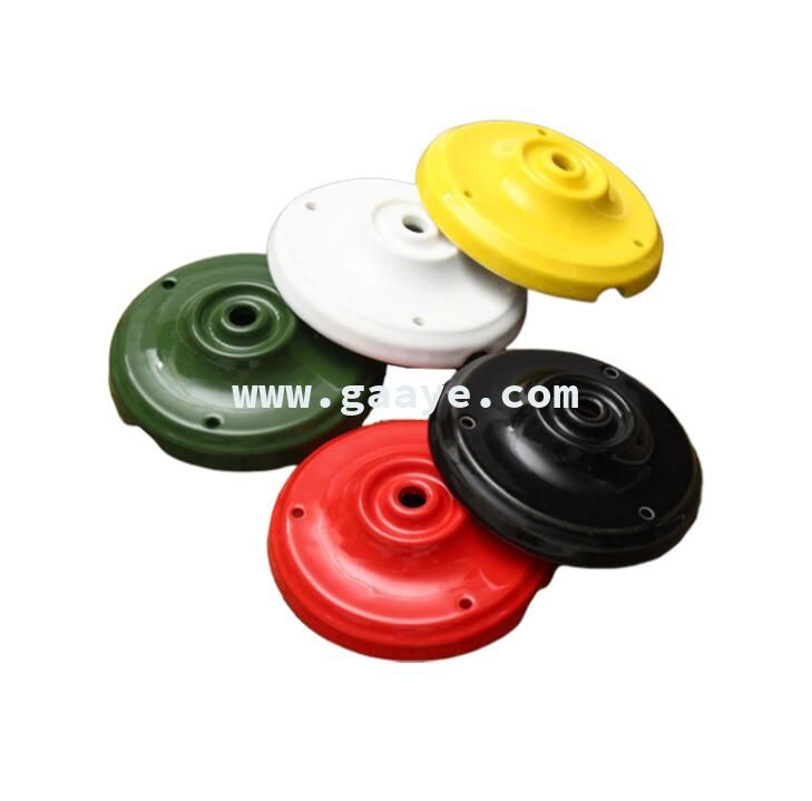 New Year's promotion pendant light parts Ceramic Colorful Ceiling Rose 