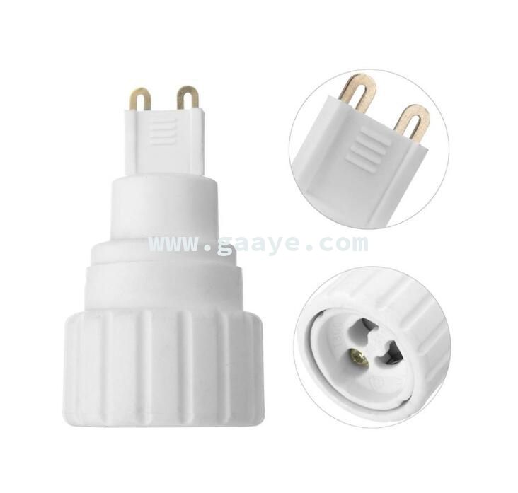 Lamp Bases G9 To GU10 Base Screw LED Light Bulb Lamp Adapter Holder Socket Converter 220V 5A PBT Material 