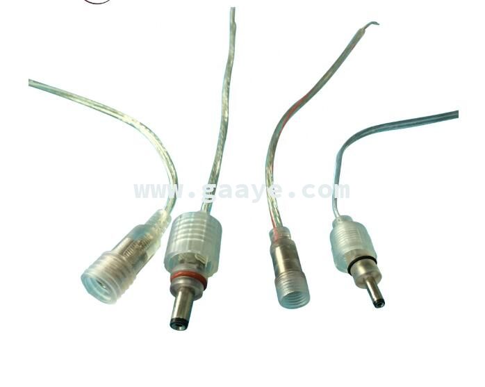 electrical cable for house wiring 5.5*2.1 Waterproof Wire connector DC jack plug waterproof dc power connector 