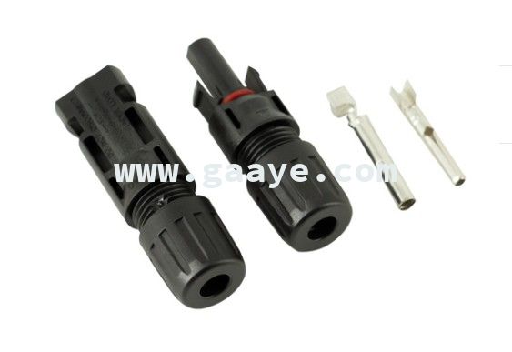 1000V MC Solar Connector Suitable 2.5/4/6mm2 14~10AWG PV Solar Panel Cable IP67 Waterproof Connector