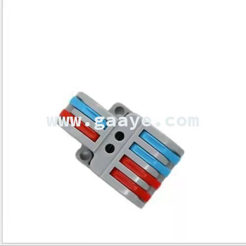 New Type 2 In 4 Out Wire Splitter Quick connection terminal MINI SPL-42 Small Wire Connector