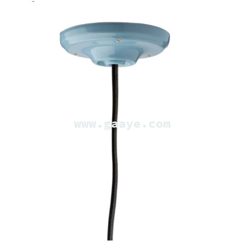 Colorful E27 ceramic lamp holder with M10,Vintage glazed porcelain e27 lamp socket ,ceramic ceiling rose 