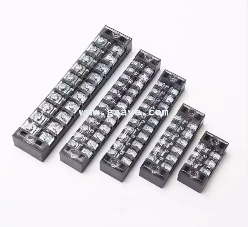 Feed-through Din Rail Barrier Terminal Block 
