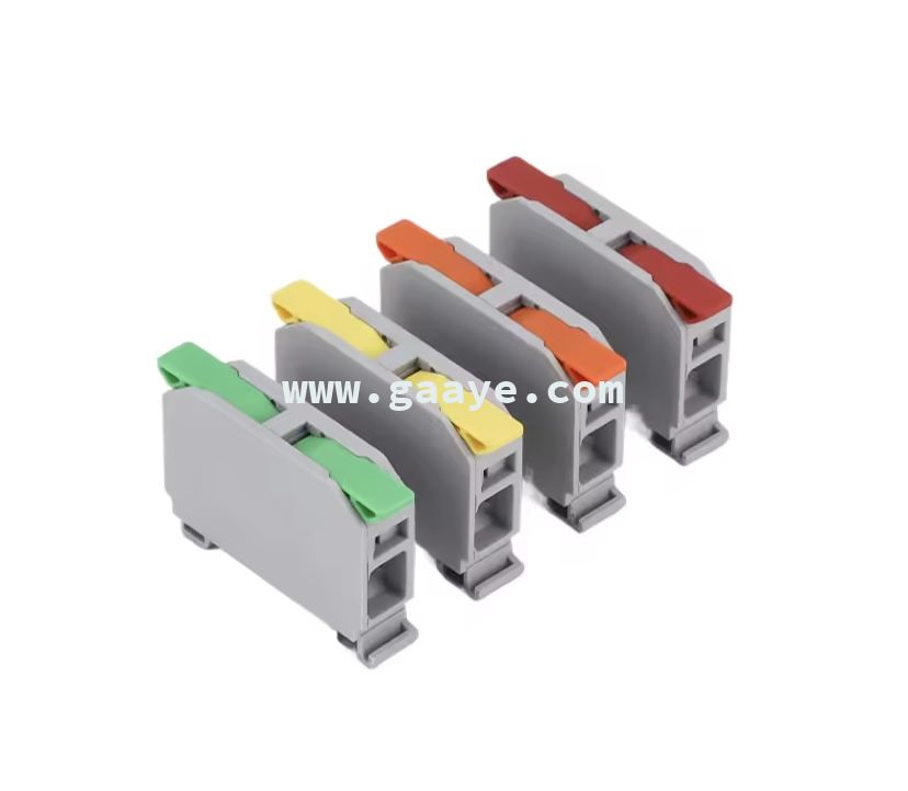 DIN Rail Connector For 10-25mm² Cable Terminal Block