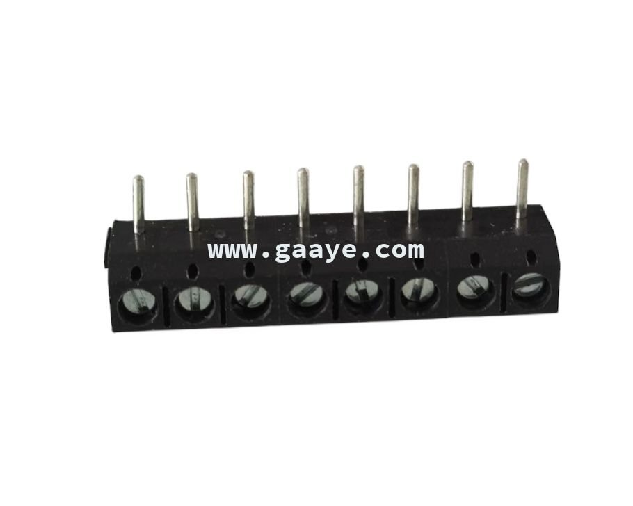Screw clubfoot pin PCB Terminal Block Connector Pitch 5.0mm 