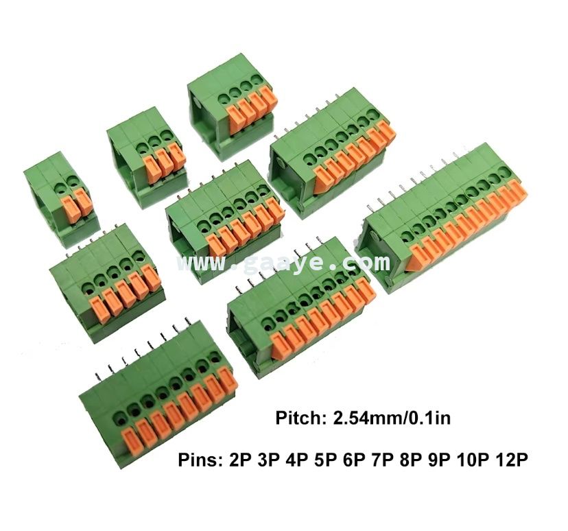 PCB Spring Screw Terminal Block 