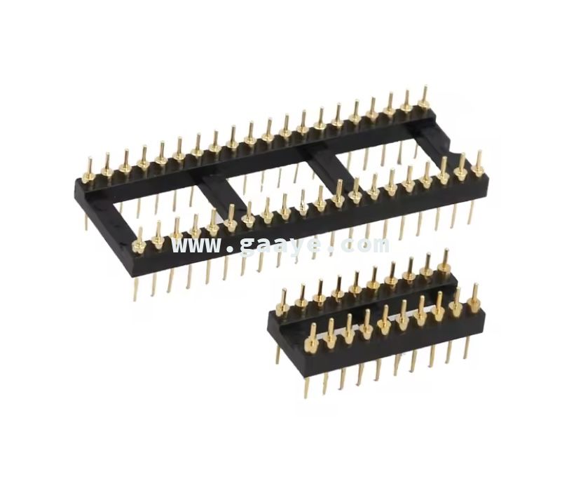 Gold plating Round Pin Header connector