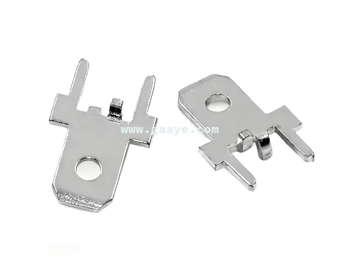 4.8 6.3mm PCB Mount Male Faston Terminals for Electrical Circuit Board