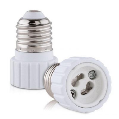 E27 to GU10 light bulb socket adapter lamp holder