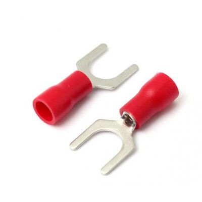 U type Red Insulated Fork Wire Connector