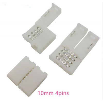 4 pin 8mm/10mm/12mm led connector for 2811/5050/3528/2835/5630 LED Strip