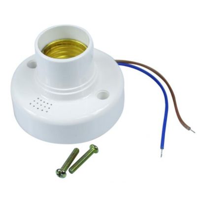 E27 Sensor Base Holder Base Bulb Lamp Screw Socket for LED Bulb Energy-saving Lamp