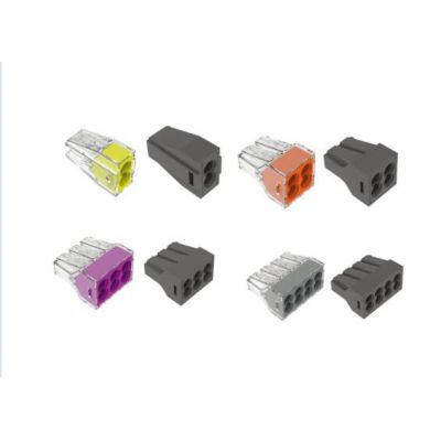 spring contact type wago electrical connector