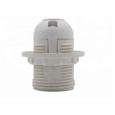  E27 White Black plastic E27 Light Socket ,Bulb holder,led plug light kit e27 lamp holder