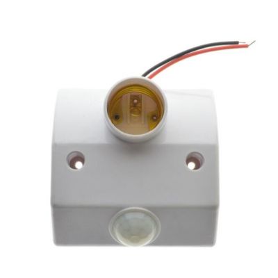 China supplier PIR human sensor led e27 lamp holder