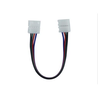 10mm Width 4 Pin Wire Connectors for SMD 5050 Led Strip Light