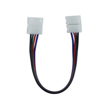 10mm Width 4 Pin Wire Connectors for SMD 5050 Led Strip Light