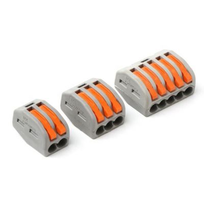 Compact splicing terminal PCT electric connectors universal 3 pin male female wire connector 